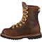 Georgia Boot Kids Kid's Insulated Waterproof Boot, 2 M, Leather, 6 in Height, Dark Brown G2048 - alternate 3